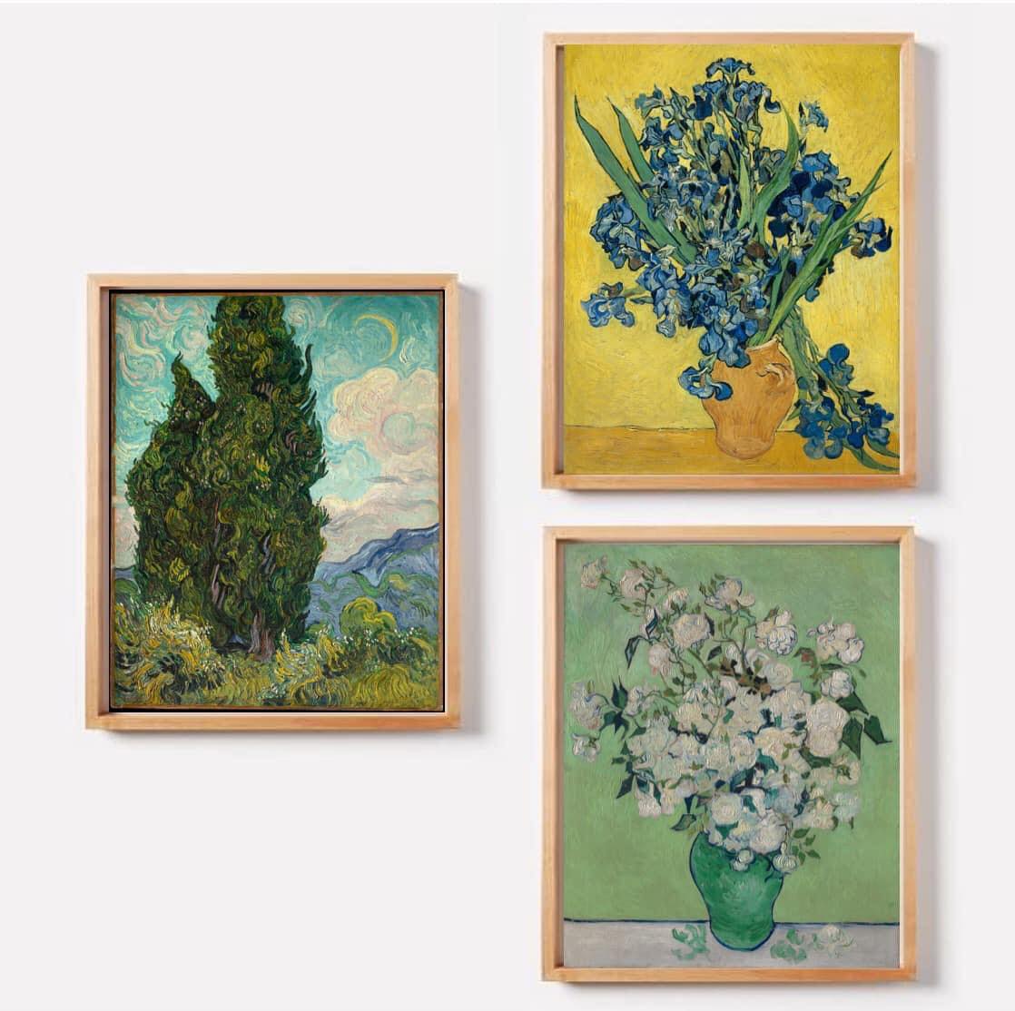 Gallery Wall Set of 3 By Van Gogh