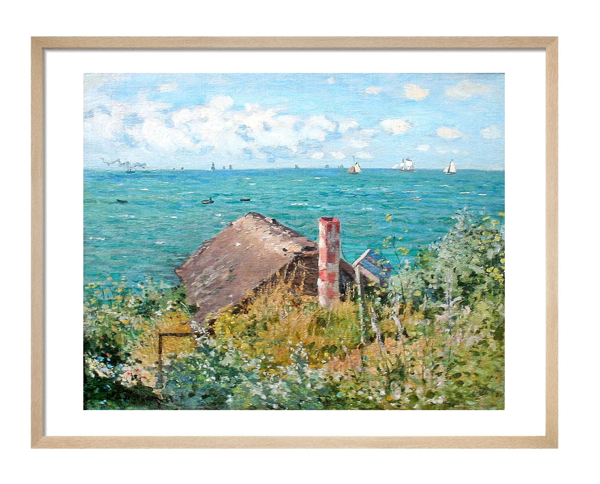 Claude Monet, The Hut at Sainte-Adresse, 1867