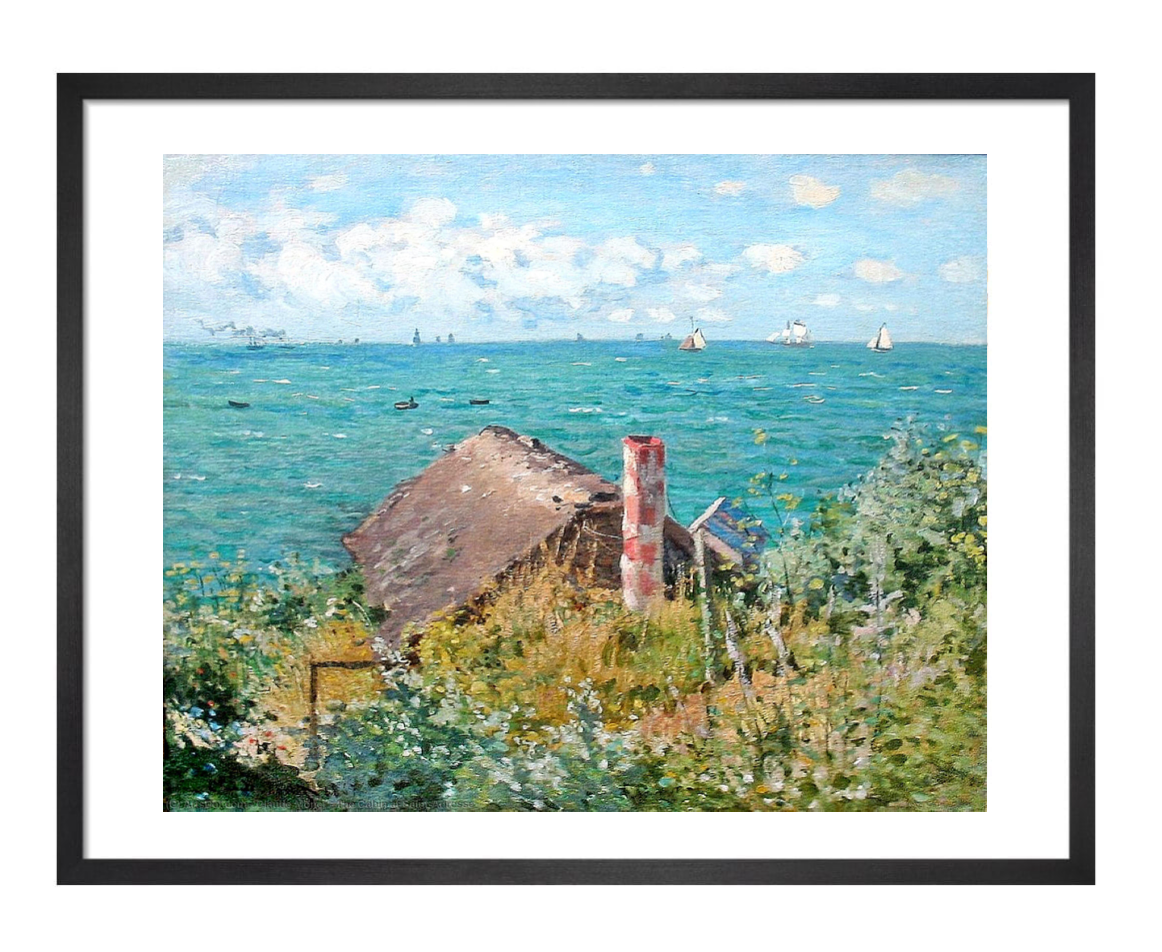 Claude Monet, The Hut at Sainte-Adresse, 1867