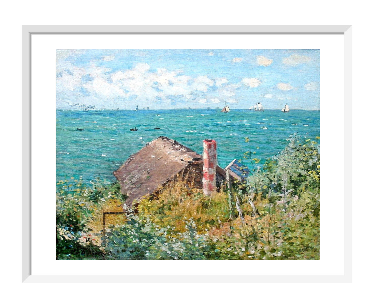 Claude Monet, The Hut at Sainte-Adresse, 1867