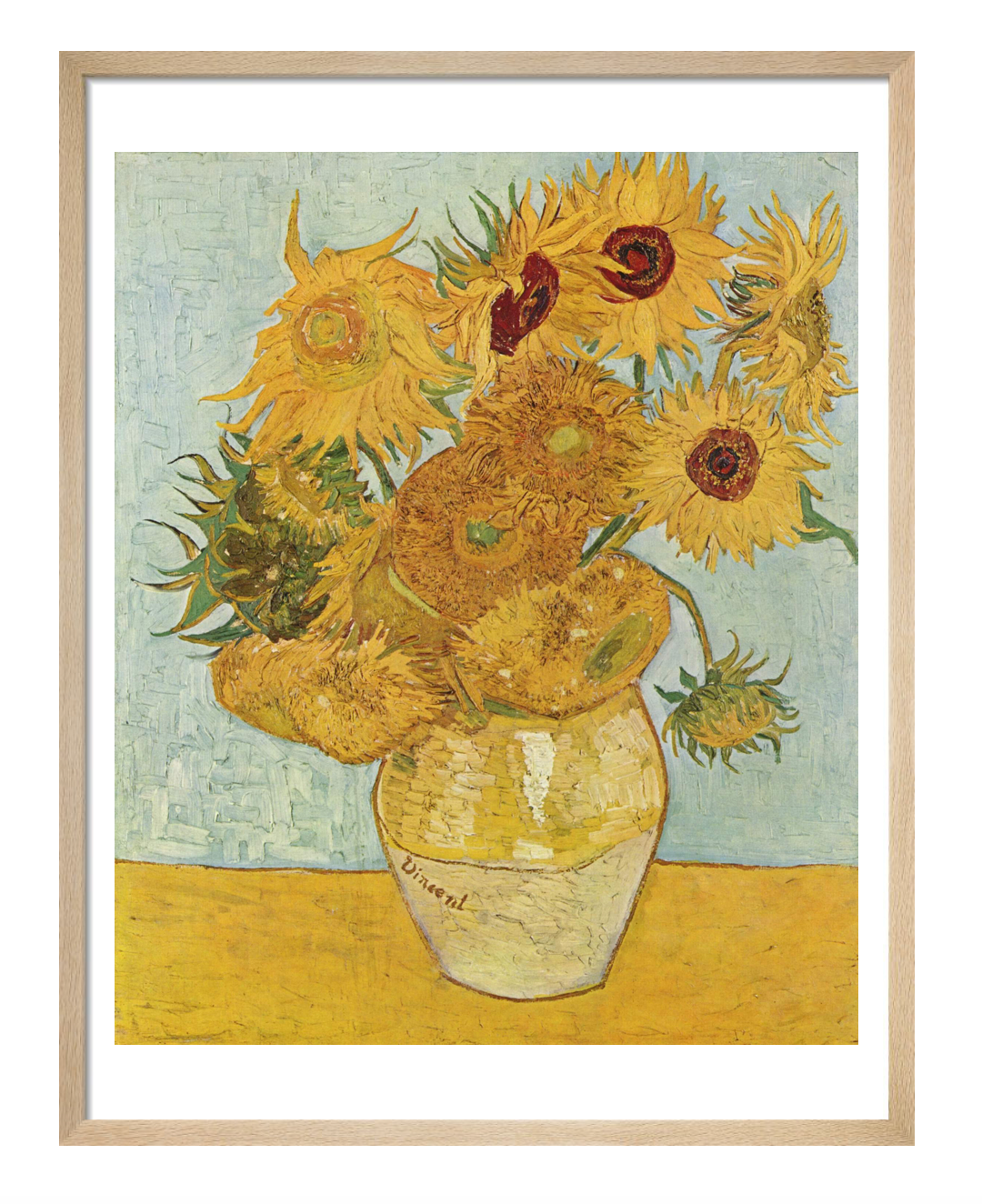 Sunflowers By Vincent van Gogh