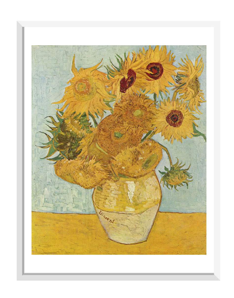 Sunflowers By Vincent van Gogh