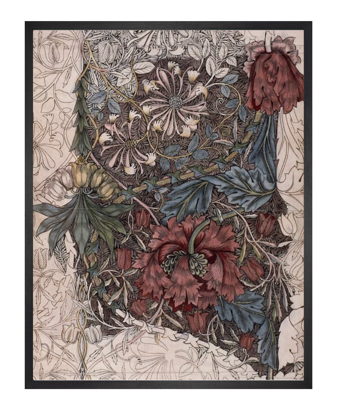 Honeysuckle By William Morris