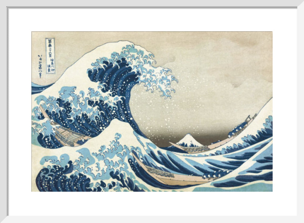 The Great Wave off Kanagawa by Katsushika Hokusai