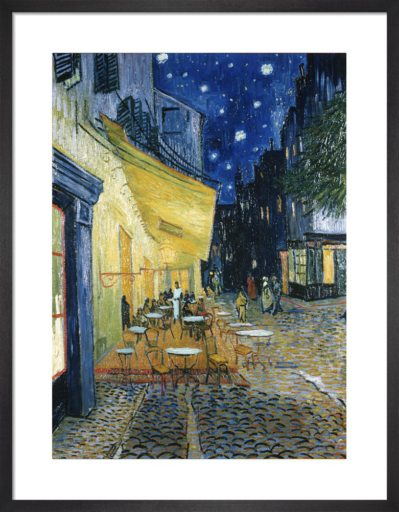 Cafe Terrace at Night By Vincent van Gogh,1888